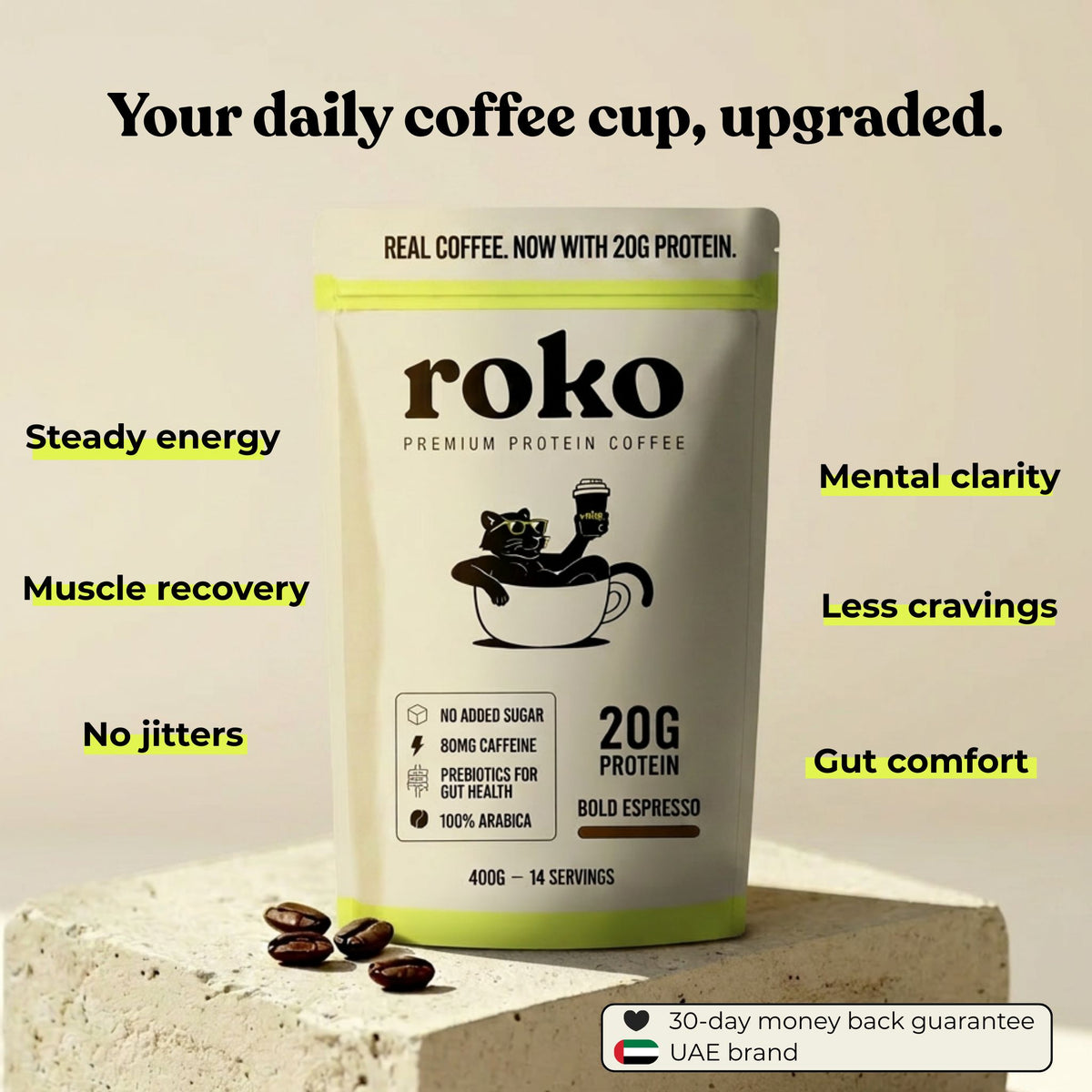 The protein coffee you'll actually crave.
