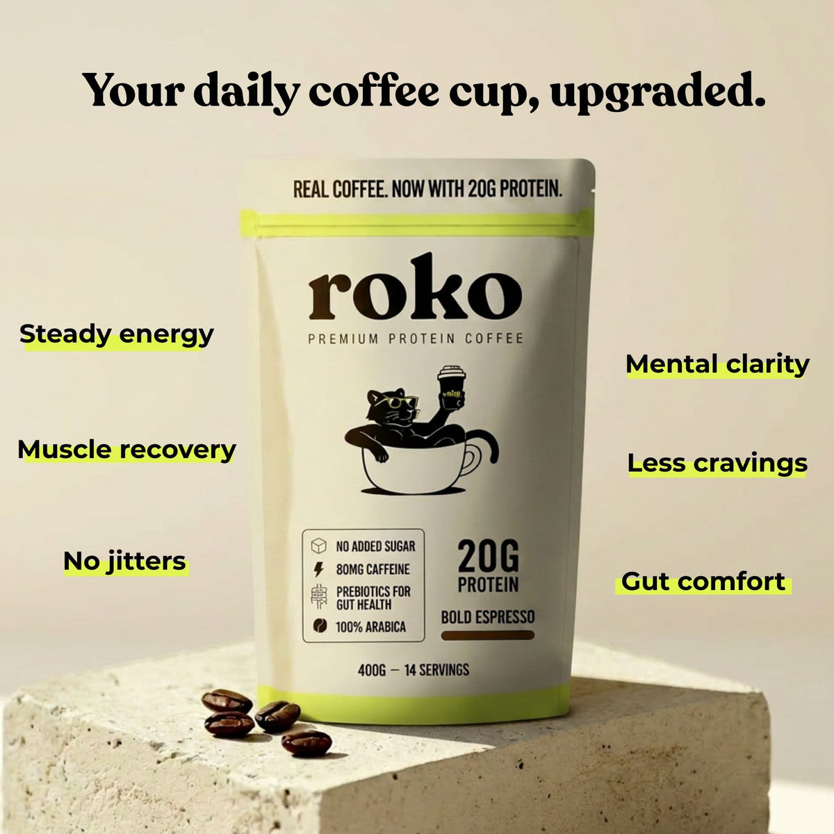 The protein coffee you'll actually crave.