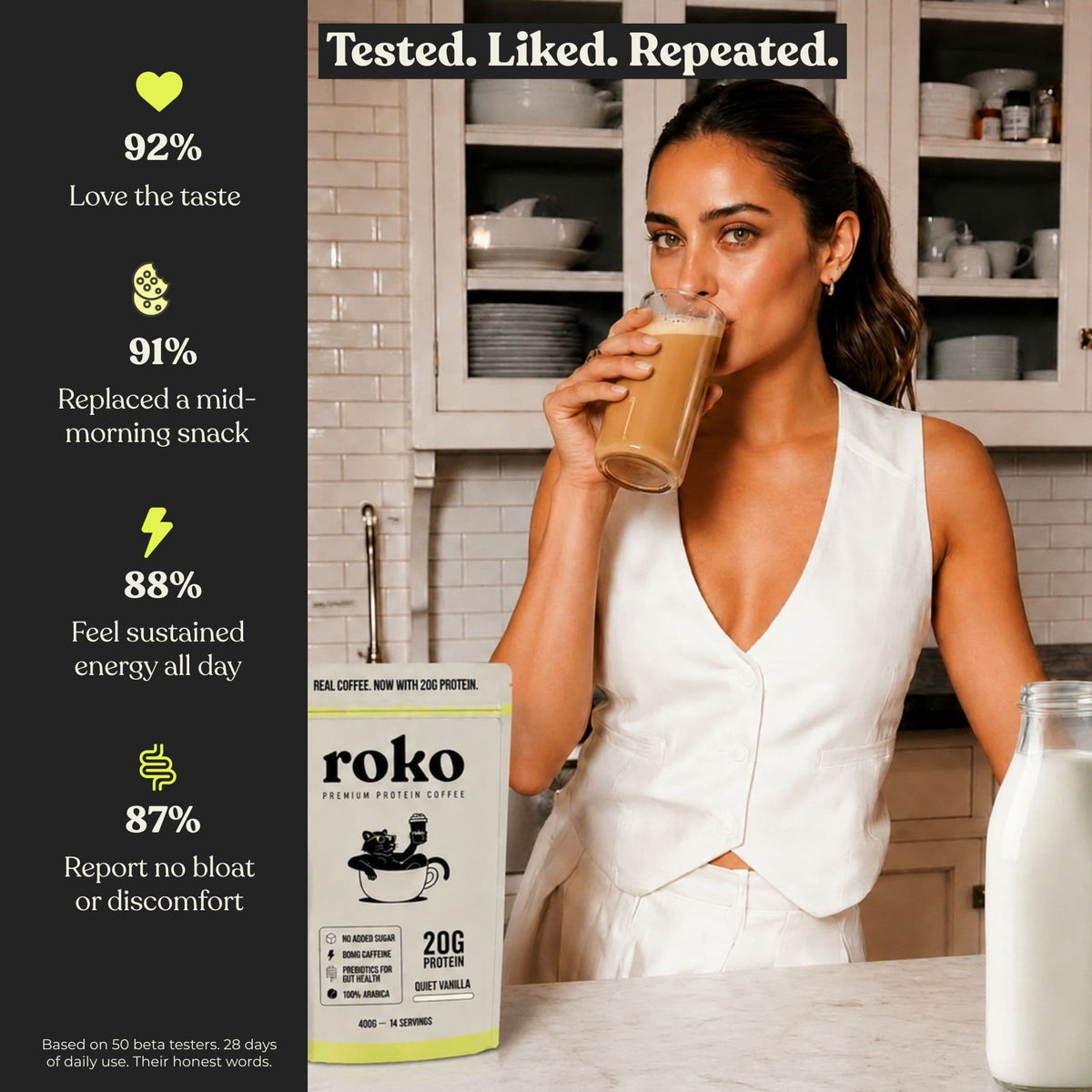 The protein coffee you'll actually crave.